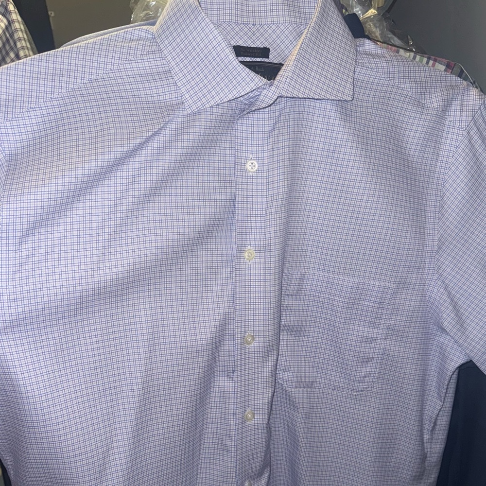 16.5 X 34 Joseph A Bank Button Down